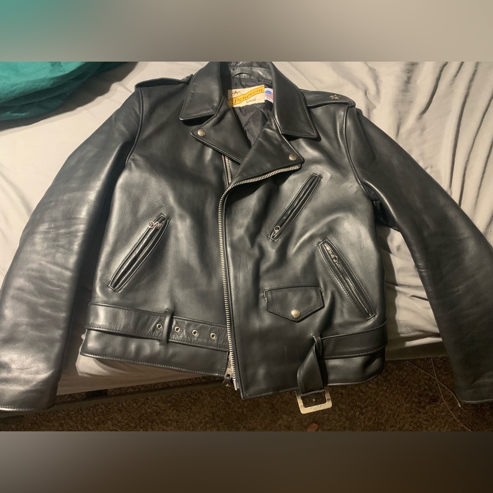 44” chest schott perfecto like new